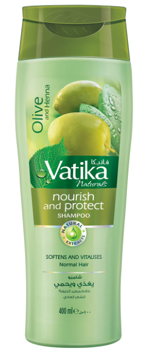 Шампунь для волос Dabur Vatika питание и защита, 200 мл