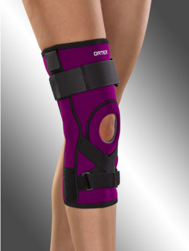 Ортез коленного сустава с двухосным шарниром и тягами Ortex ОРТЕКС 04E