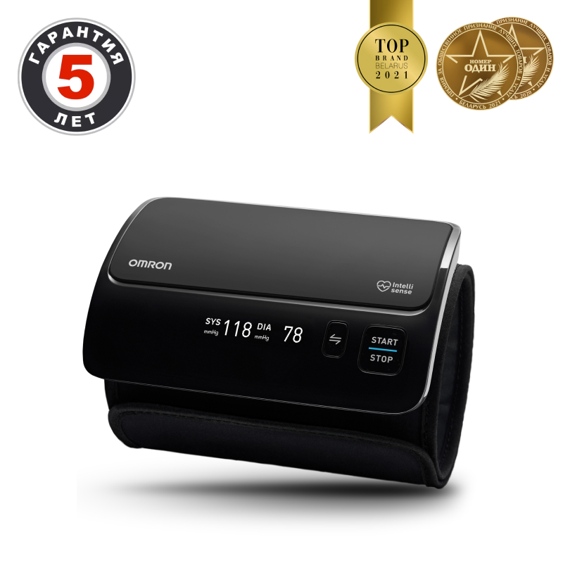 Автоматический тонометр без трубок и проводов для измерения артериального давления Omron/Омрон EVOLV (HEM-7600T-E)