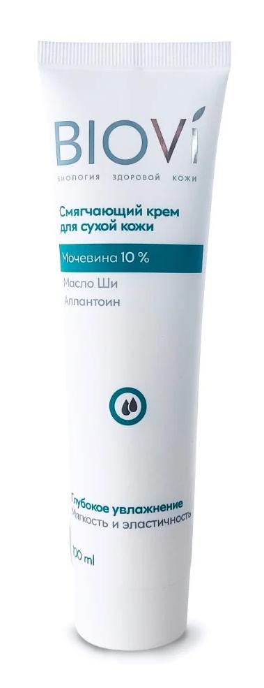 Смягчающий крем Biovi для сухой кожи мочевина 10%, 100 мл