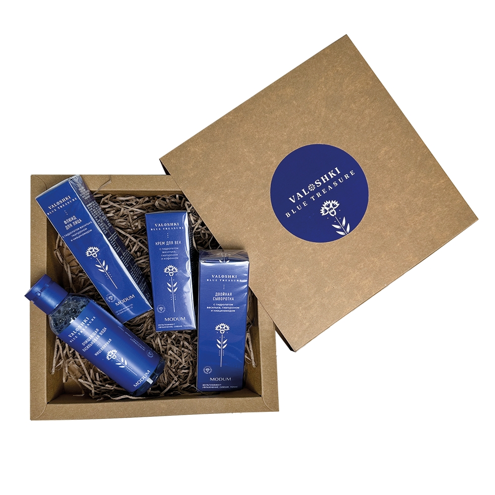 Набор подарочный женский № 1 Modum VALOSHKI BLUE TRASURE