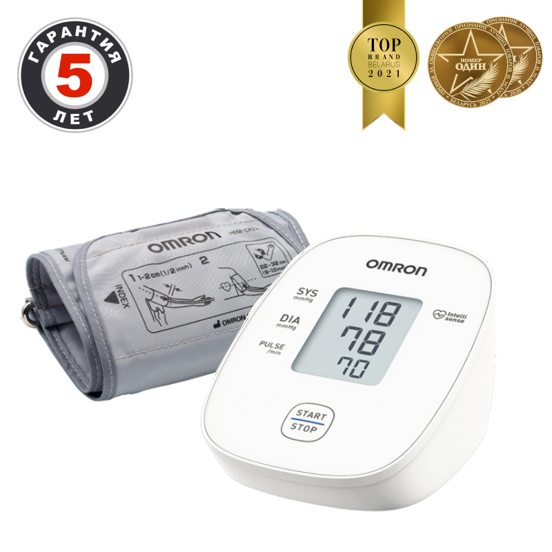 Автоматический тонометр для измерения артериального давления Omron/Омрон M1 Basic (HEM-7121J-AF) БЕЗ АДАПТЕРА