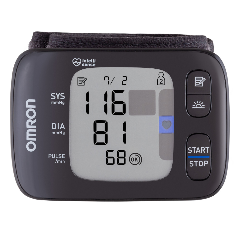 Автоматический тонометр для измерения артериального давления на запястье Omron/Омрон RS7 Intelli IT (HEM-6232Т-E) 