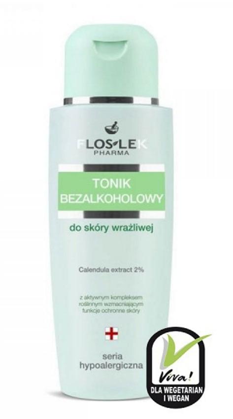 Тоник для чувствительной кожи без спирта Floslek Alcohol-Free Toner For Sensitive Skin, 150 мл