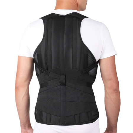 Корсет ортопедический грудопоясничный Крейт Б-504 Э, черный