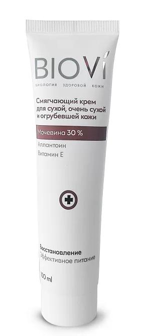 Смягчающий крем Biovi мочевина 30% для сухой, очень сухой и огрубевшей кожи, 100 мл