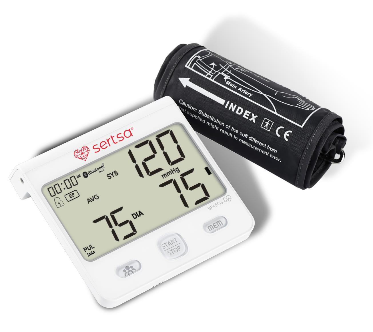 Автоматический тонометр на плечо для измерения артериального давления sertsa®/СЭРЦА Смарт Моӯны (DBP-6175)