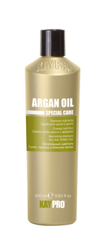 Шампунь для волос Kaypro Special Care Argan Oil питательный с аргановым маслом для сухих, тусклых и безжизненных волос, 350 мл