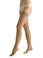 Чулки компрессионные Avicenum Авиценум 140 normal с резинкой и закрытым носком, 1 класс