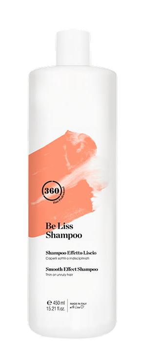 Разглаживающий шампунь Kaaral Hair Professional Вe Liss для вьющихся и непослушных волос, 450 мл